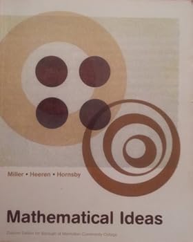Paperback Mathematical Ideas: Custom Ed for Bmcc Book