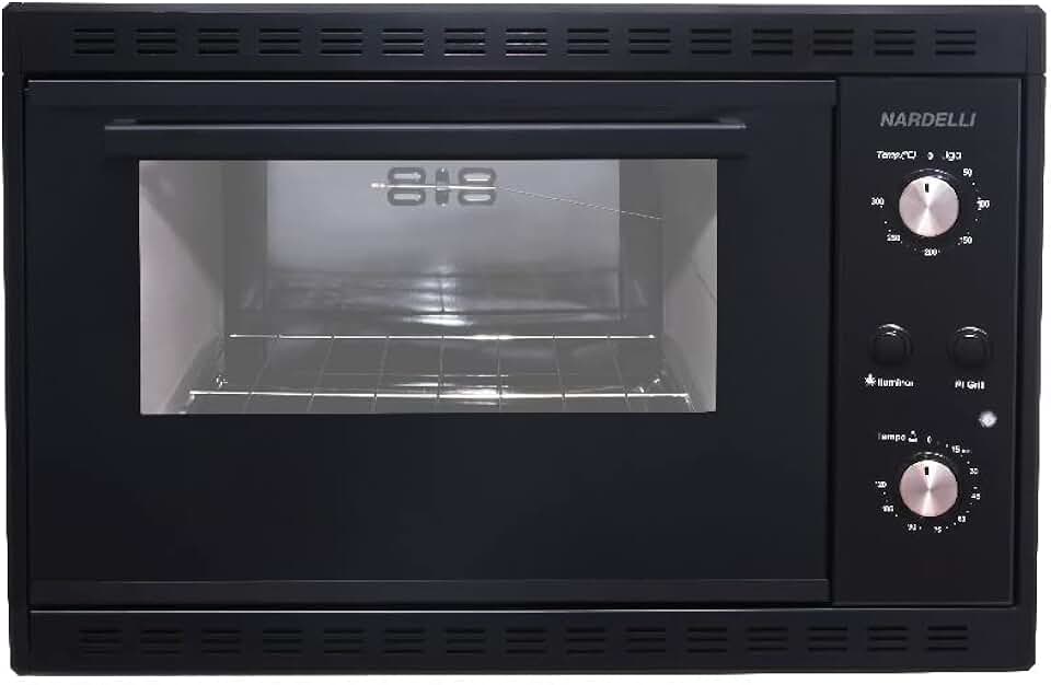 Forno Elétrico Embutir Nardelli ESP Black 45L