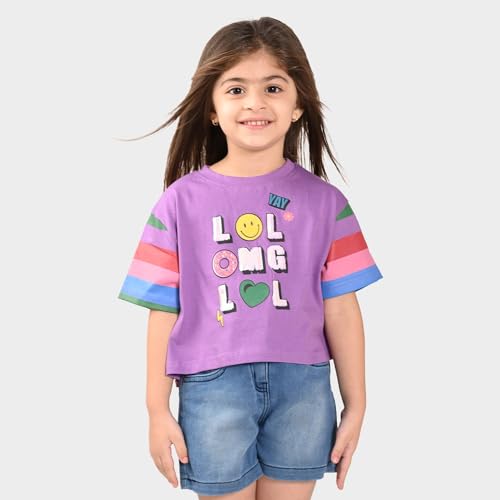 Image of BONKIDS Girls Tshirt (BON9504 10-11Y) Purple