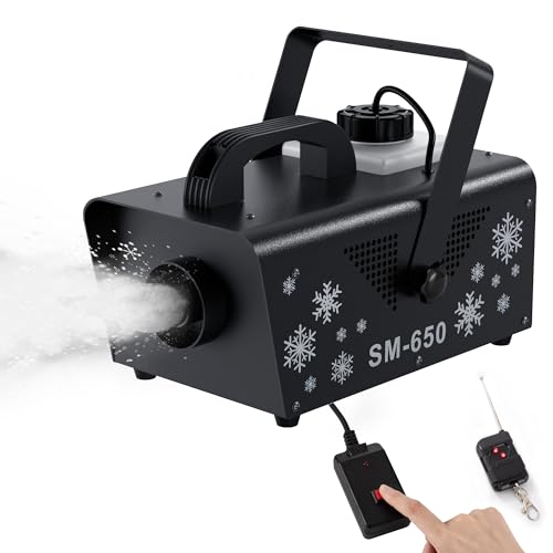 imone 650w snow machine christmas giftsnow maker machineartificial snow making machine snowflake machinesnow machine indoor with remotesnow machines for outdoors party parade picture