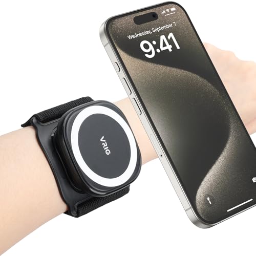 VRIG 360 Rotatable Magnetic Wristband Phone Holder