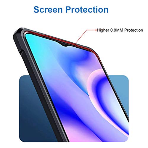 Image of Amazon Brand - Solimo Mobile Cover (Soft & Flexible Shockproof Back Case with Cushioned Edges) for Realme C12 / Narzo 20 / Narzo 30A / C15 / Narzo 20 (Black)