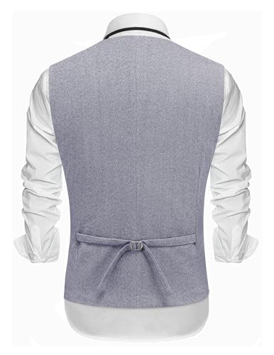 Chaleco de traje para hombre COOFANDY luce impecable en tu boda y días clave 3