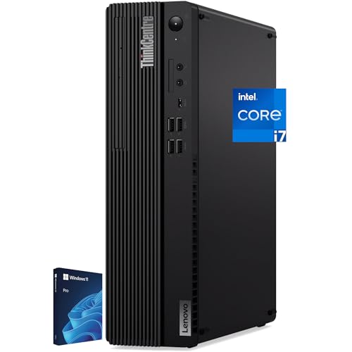 Lenovo ThinkCentre M70s Gen 5 SFF Intel Core i7-14700, 16GB RAM, 512GB SSD, Wi-FI 6E + BT, RJ-45, HDMI, Wired KB & Mouse, Win 11 Pro, Business Desktop