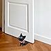 Cute Cat Door Stopper Decorative Non-Slip Floor Protector - Scratch Resistant Door Wedge Holder for Hardwood Tile Carpet All Floor Types Safe Creative Pet Friendly Design