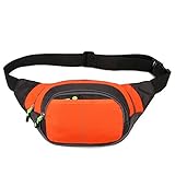 ❤ Multi-Tasche mit großer Kapazität: Hauptfach + Fronttasche mit Reißverschluss (* 2) + Rückseite Reißverschlusstasche, kann die Kapazität um die täglichen Bedürfnisse erfüllen.