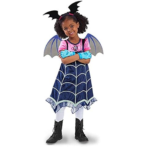 Vampirina Cartoon Deisign Half Sleeves Costumes Dress for Party Celebration (style1, 110) Cover
