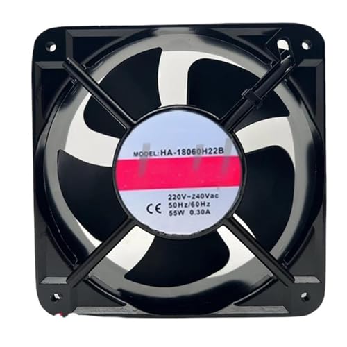 Ventilateur de refroidissement 18 cm HA-18060H22B pour remplacer ventilateur bruyant 220V
