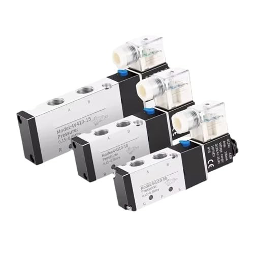 Électrovanne 4V110-06 pneumatique pour automatiser les lignes d'assemblage d'atelier