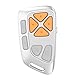 Drahtlose Fernbedienung Bluetooth-kompatible Kamera und Video Clicker Seite Turner Media Button Fernbedienung für Smartphone (weiß)