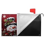 Installation sans outils : les housses de boîte aux lettres d'hiver magnétiques utilisent un système de double bande magnétique, ce qui permet une installation et un retrait sans outils, ce qui simplifie le nettoyage saisonnier et les mises à jour du style, gardant votre boîte aux lettres fraîche et vivante toute l'année avec un minimum d'efforts