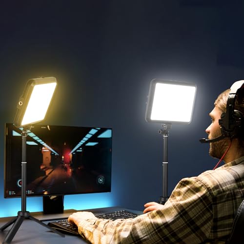 2-Pack Portable Photography Lighting Kit, Arsoer 8