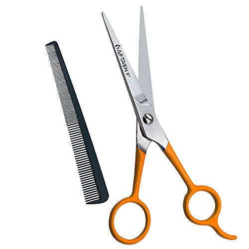 Cuidado de mascotas Belleza Barber Tijeras Set Peluquería Texturización Mezcla Cortar Tijeras de afeitar Styling Nipper Herramientas Kit Acero Inoxidable Belleza Tijeras 5 pulgadas Cover