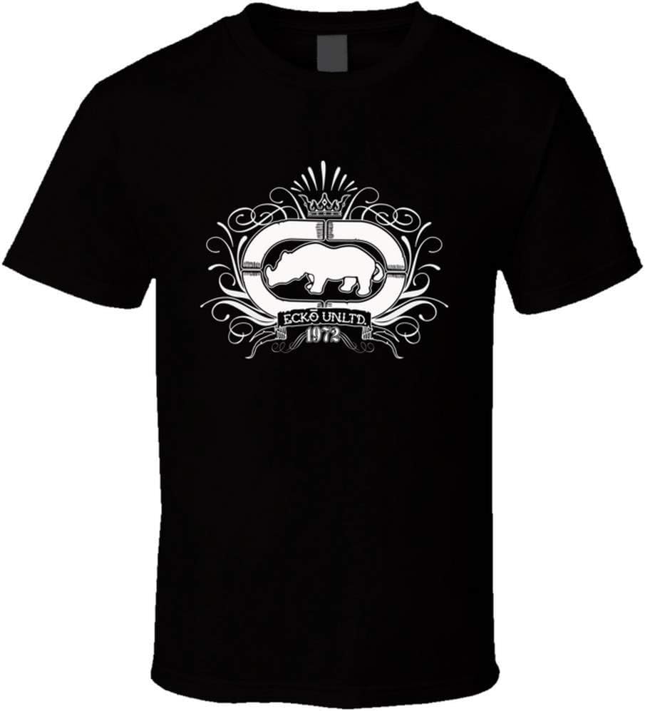 HUUXUXQ Ecko Unltd T Shirt Black Manches Courtes(XX-Large)