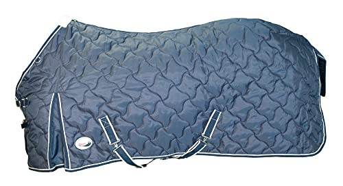  Umbria Equitazione Coperta da Box Modello New Wave 155 cm, Nero
