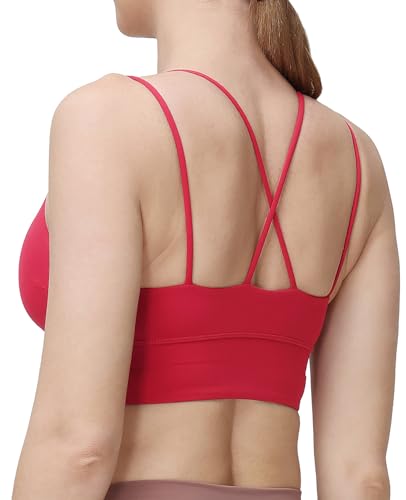 Image of MotoRun Bralettes for Women, Strappy Sports Bra Push up Bralette Sexy Bras Rave Top