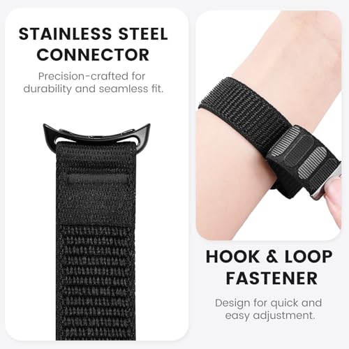 Correa deportiva de nylon para Google Pixel Watch miniatura 3