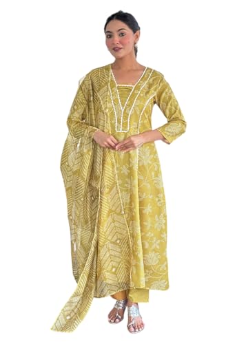 Kurta droit jaune en rayonne pour éviter l'inconfort des tenues de fête rigides S