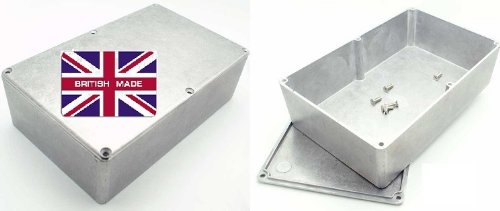 ALUMINIUM DIECAST ELECTRONICS PROJECT BOX ENCLOSURE 188 X 120 X 57MM