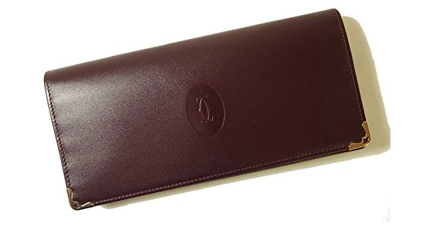 Amazon | [カルティエ] 二つ折長財布（マスト／ボルドー） L3000466 CA