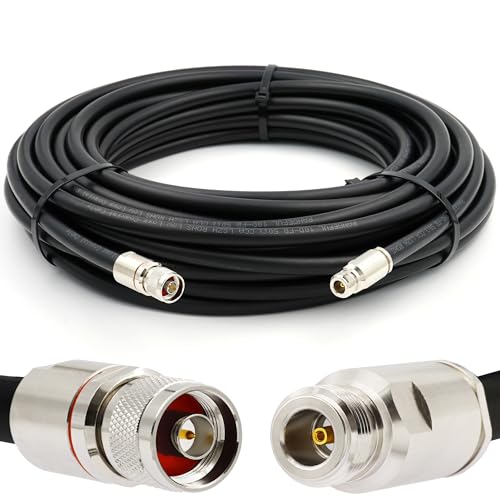 Câble coaxial 10D-FB Ø13mm de qualité supérieure N mâle vers femelle étanche