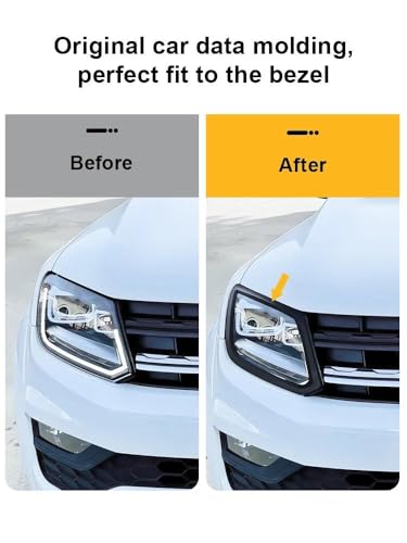 Feu arriere protection ABS pour VW Amarok coque phare avant anti-rayures