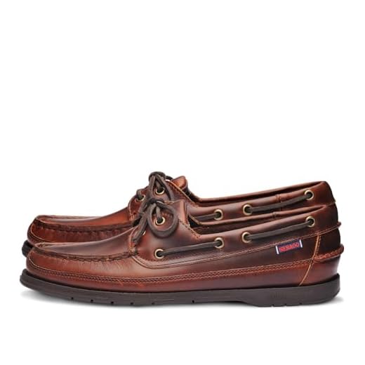 Sebago Schooner, Chaussures Bateau Homme, Marron (Brown-Gum 925), 42 EU