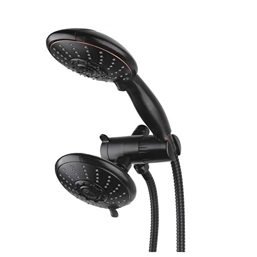High Pressure Dual Shower Head Combo