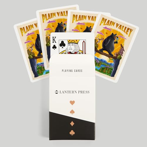 Lantern Press Baraja Póker 52 Cartas miniatura 6