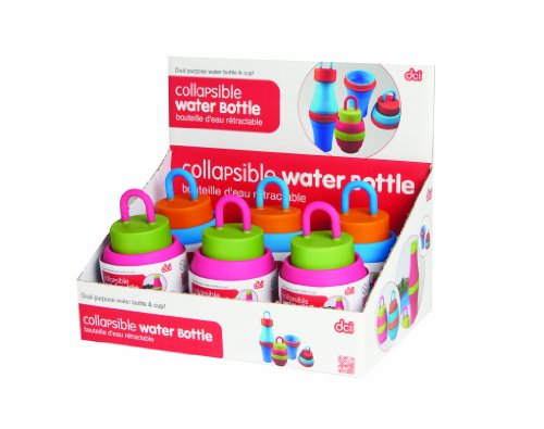 Dci Collapsible Water Bottle/Travel Mug, Assorted Colors #TOP5