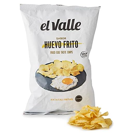 El Valle Patata sabor huevo frito 130 g