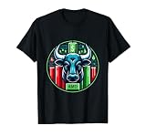 AMD Stock Market Ticker T-Shirt, Men, Black, Large