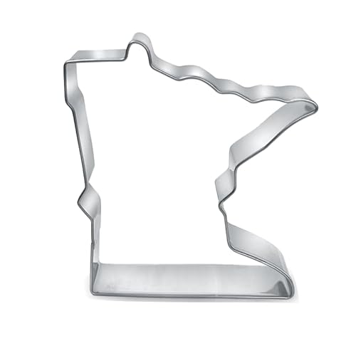 Minnesota State 3.5 Inch Cookie Cutter from The Cookie Cutter Shop – Tin Plated Steel
