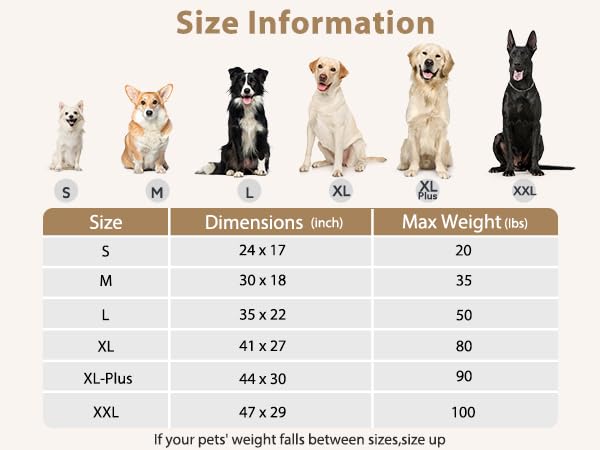 JOEJOY Orthopedic Medium Dog Bed, Washable Dog Crate Bed Medium Sized with Removable Cover, Egg Memory Foam Pet Beds, Beige, 29"x18" by JOEJOY - Used condition - Image 7
