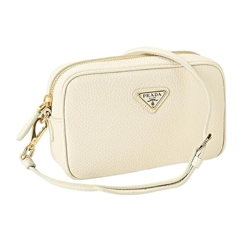 PRADA(プラダ) レディース ショルダーバッグ レザー ミニバッグ ポーチ ポシェット クロスボディ 1NF060-2DKV [並行輸入品]