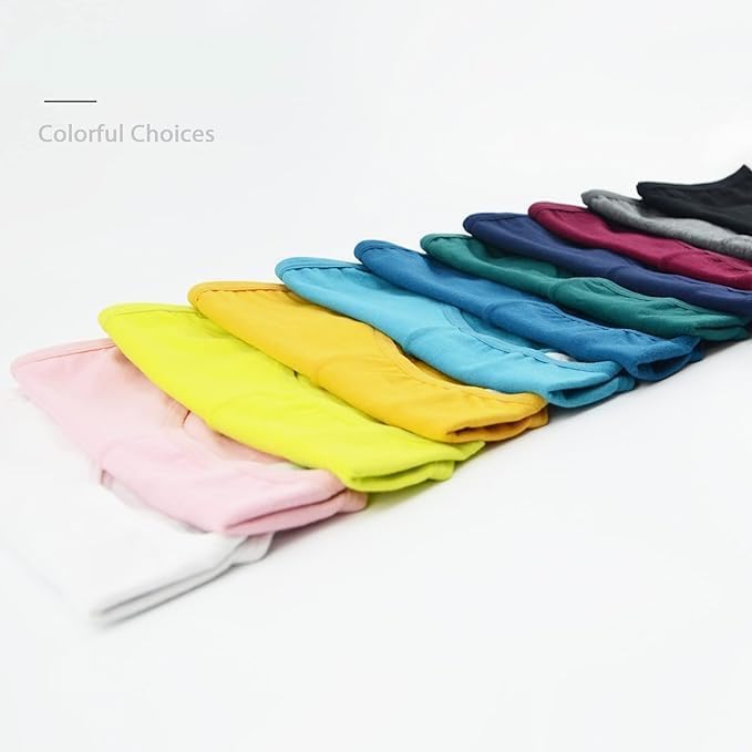 Image of Women Hipsters Panties 100% Super Soft Cotton Hipster Ladies Plain Bright Panty /Innerwear Soft Panties Underwear Combo Pack (Colour May Very)