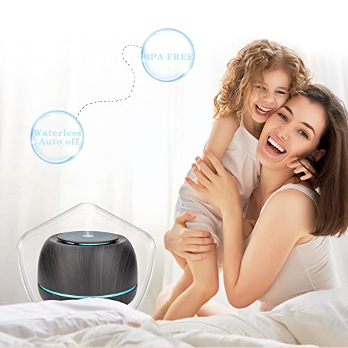 Marchred 300Ml Essential Oil Diffuser With Usb-C Cable, Remote Control,7-Led Color Changing Light. Ultrasonic Cool Mist Mini Aromatherapy Air Humidifier For Room Home Bedroom #TOP5