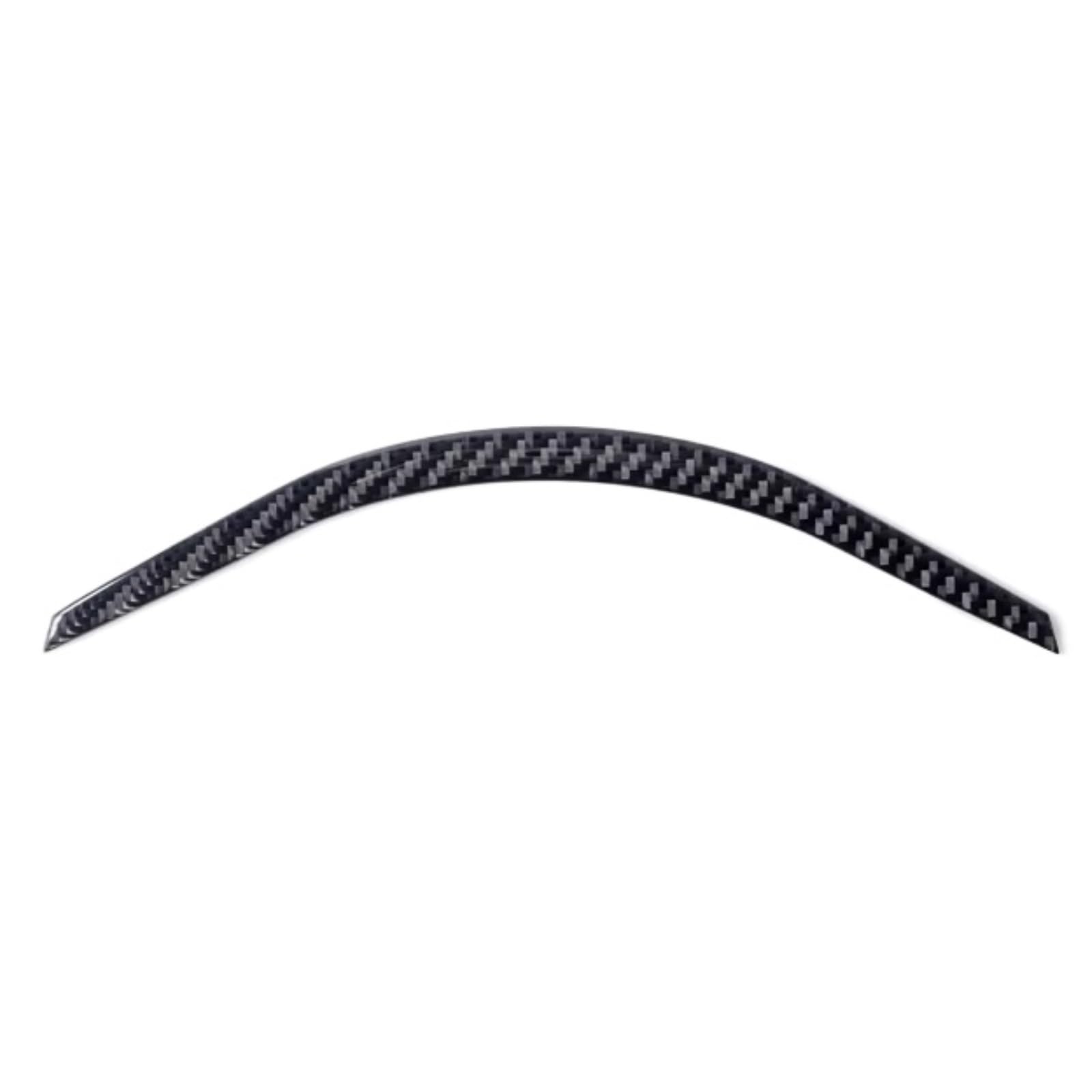 Auto Interior Accessories Interior Trim Stickers Steering Wheel Panel Strip for Tesla