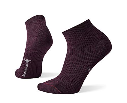 Smartwool Women's Texture Mini Boot Sock Bordeaux Small Womens