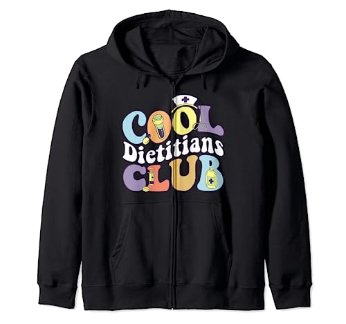 Cool Dietitian Club, nutricionista y practicante, Groovy Sudadera con Capucha
