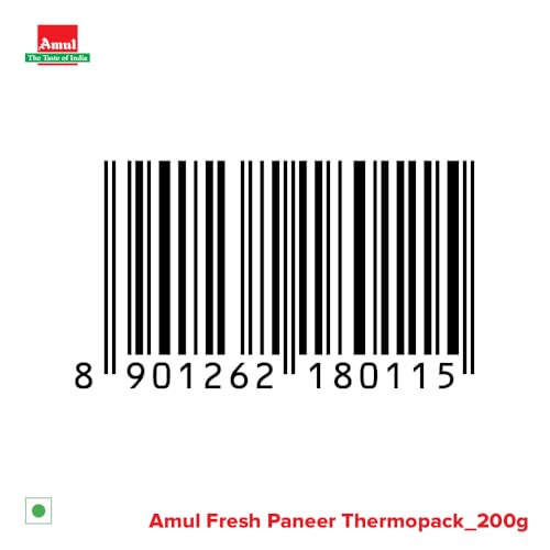 Image of Amul Fresh Malai Paneer Block Pouch, 200 g