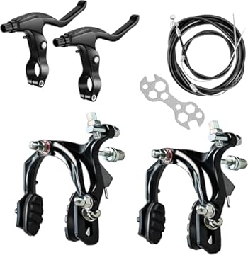 adjusting front bike brakes