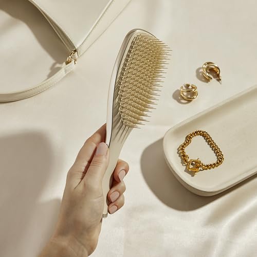 Tangle Teezer - Escova de cabelo desembaraçadora The Ultimate Detangler para todos os tipos de cabel