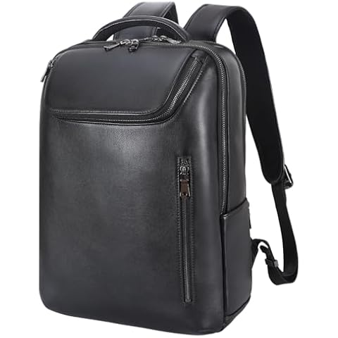 TIDING 15.6 Inch Leather Laptop Backpack Cover