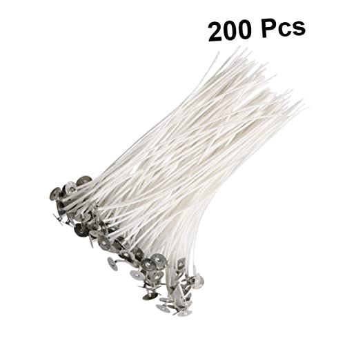 200 mechas para velas enceradas con base para manualidades miniatura 4