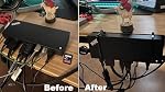 Docking Station Side-Mount Bracket -Compatible with Dell/Thunderbolt Dock/Thinkpad USB C Docking Station