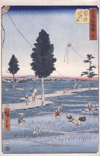Affiche Décorative Fukuroi Hiroshige 60x90cm - Poster Graffiti Art Mural