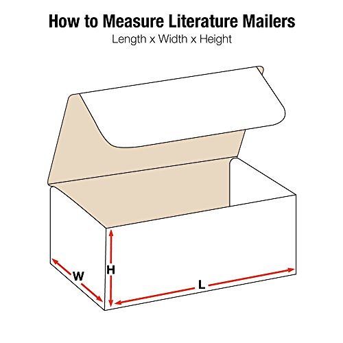 image for Aviditi M1294 Corrugated Literature Mailer, 12-1/8