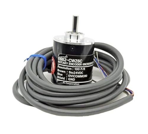 E6B2-CWZ5B E6B2-CWZ1X Encoder rotativo incremental 40 mm diâmetro 2M cabo 5-24VDC E6B2-CWZ1X E6B2-CW