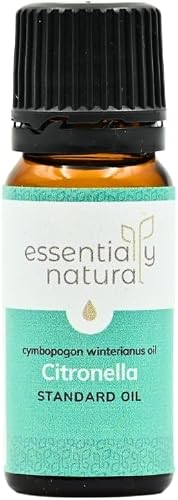 Citronella Essential Oil - Standardised - Natural Insect Reppelent - Helps relieve headaches/migranes (10ml)